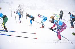 11.12.2022, Bad Gastein, Austria (AUT): Laura Stichling (GER), Tereza Tumova (CZE), (l-r) - Visma Ski Classics Bad Gastein Criterium - Bad Gastein (AUT). www.nordicfocus.com. © Reichert/NordicFocus. Every downloaded picture is fee-liable.