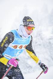 11.12.2022, Bad Gastein, Austria (AUT): Linn Soemskar (SWE) - Visma Ski Classics Bad Gastein Criterium - Bad Gastein (AUT). www.nordicfocus.com. © Reichert/NordicFocus. Every downloaded picture is fee-liable.