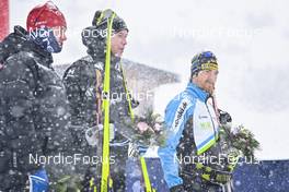 11.12.2022, Bad Gastein, Austria (AUT): Thomas Bing (GER), Emil Persson (SWE), Johan Hoel (NOR), (l-r) - Visma Ski Classics Bad Gastein Criterium - Bad Gastein (AUT). www.nordicfocus.com. © Reichert/NordicFocus. Every downloaded picture is fee-liable.