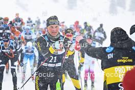 11.12.2022, Bad Gastein, Austria (AUT): Eddie Edstroem (SWE) - Visma Ski Classics Bad Gastein Criterium - Bad Gastein (AUT). www.nordicfocus.com. © Reichert/NordicFocus. Every downloaded picture is fee-liable.