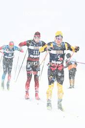 11.12.2022, Bad Gastein, Austria (AUT): Miro Karppanen (FIN), Johannes Ekloef (SWE) - Visma Ski Classics Bad Gastein Criterium - Bad Gastein (AUT). www.nordicfocus.com. © Reichert/NordicFocus. Every downloaded picture is fee-liable.