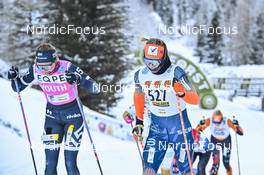 17.12.2022, Val Venosta, Italy (ITA): Karolina Hedenstroem (SWE), Silje Oyre Slind (NOR), (l-r) - Visma Ski Classics La Venosta Criterium - Val Venosta (ITA). www.nordicfocus.com. © Reichert/NordicFocus. Every downloaded picture is fee-liable.