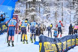 17.12.2022, Val Venosta, Italy (ITA): Emil Persson (SWE), Andreas Nygaard (NOR), (l-r) - Visma Ski Classics La Venosta Criterium - Val Venosta (ITA). www.nordicfocus.com. © Reichert/NordicFocus. Every downloaded picture is fee-liable.