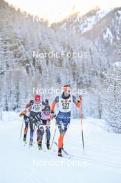 17.12.2022, Val Venosta, Italy (ITA): Karolina Hedenstroem (SWE), Silje Oyre Slind (NOR), (l-r) - Visma Ski Classics La Venosta Criterium - Val Venosta (ITA). www.nordicfocus.com. © Reichert/NordicFocus. Every downloaded picture is fee-liable.