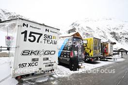16.12.2022, Val Venosta, Italy (ITA): feature: team ski waxing trucks - Visma Ski Classics La Venosta Criterium - Val Venosta (ITA). www.nordicfocus.com. © Reichert/NordicFocus. Every downloaded picture is fee-liable.