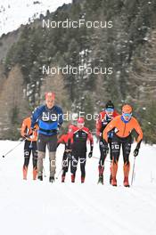 16.12.2022, Val Venosta, Italy (ITA): Max Novak (SWE), , Andreas Nygaard (NOR) - Visma Ski Classics La Venosta Criterium - Val Venosta (ITA). www.nordicfocus.com. © Reichert/NordicFocus. Every downloaded picture is fee-liable.