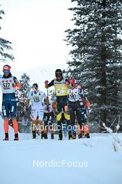 17.12.2022, Val Venosta, Italy (ITA): Magni Smedas (NOR), Ida Dahl (SWE), (l-r) - Visma Ski Classics La Venosta Criterium - Val Venosta (ITA). www.nordicfocus.com. © Reichert/NordicFocus. Every downloaded picture is fee-liable.