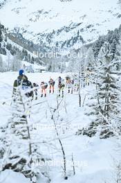 17.12.2022, Val Venosta, Italy (ITA): Silje Oyre Slind (NOR), Astrid Oyre Slind (NOR), Ida Dahl (SWE), (l-r) - Visma Ski Classics La Venosta Criterium - Val Venosta (ITA). www.nordicfocus.com. © Reichert/NordicFocus. Every downloaded picture is fee-liable.