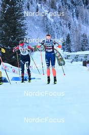 17.12.2022, Val Venosta, Italy (ITA): Jenny Larsson (SWE), Astrid Oyre Slind (NOR), (l-r) - Visma Ski Classics La Venosta Criterium - Val Venosta (ITA). www.nordicfocus.com. © Reichert/NordicFocus. Every downloaded picture is fee-liable.