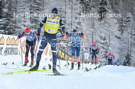17.12.2022, Val Venosta, Italy (ITA): Andreas Nygaard (NOR), Max Novak (SWE), (l-r) - Visma Ski Classics La Venosta Criterium - Val Venosta (ITA). www.nordicfocus.com. © Reichert/NordicFocus. Every downloaded picture is fee-liable.