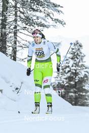 17.12.2022, Val Venosta, Italy (ITA): Karolina Grohova (CZE) - Visma Ski Classics La Venosta Criterium - Val Venosta (ITA). www.nordicfocus.com. © Reichert/NordicFocus. Every downloaded picture is fee-liable.