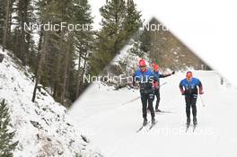 16.12.2022, Val Venosta, Italy (ITA): Matis Leray (FRA), Antoine Auger (FRA) - Visma Ski Classics La Venosta Criterium - Val Venosta (ITA). www.nordicfocus.com. © Reichert/NordicFocus. Every downloaded picture is fee-liable.