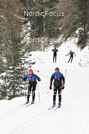 16.12.2022, Val Venosta, Italy (ITA): Matis Leray (FRA), Thomas Joly (FRA) - Visma Ski Classics La Venosta Criterium - Val Venosta (ITA). www.nordicfocus.com. © Reichert/NordicFocus. Every downloaded picture is fee-liable.