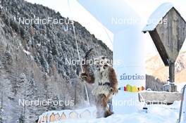 17.12.2022, Val Venosta, Italy (ITA): feature: Krampus (creature) - Visma Ski Classics La Venosta Criterium - Val Venosta (ITA). www.nordicfocus.com. © Reichert/NordicFocus. Every downloaded picture is fee-liable.