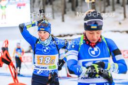 08.01.2023, Pokljuka, Slovenia (SLO): Daria Blashko (UKR) - IBU World Cup Biathlon, mixed relay, Pokljuka (SLO). www.nordicfocus.com. © Manzoni/NordicFocus. Every downloaded picture is fee-liable.