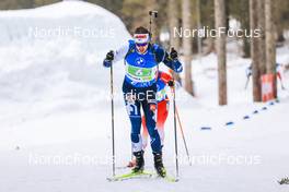 08.01.2023, Pokljuka, Slovenia (SLO): Olli Hiidensalo (FIN) - IBU World Cup Biathlon, mixed relay, Pokljuka (SLO). www.nordicfocus.com. © Manzoni/NordicFocus. Every downloaded picture is fee-liable.
