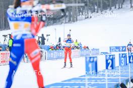 08.01.2023, Pokljuka, Slovenia (SLO): Aita Gasparin (SUI) - IBU World Cup Biathlon, mixed relay, Pokljuka (SLO). www.nordicfocus.com. © Manzoni/NordicFocus. Every downloaded picture is fee-liable.