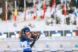 08.01.2023, Pokljuka, Slovenia (SLO): Lisa Vittozzi (ITA) - IBU World Cup Biathlon, mixed relay, Pokljuka (SLO). www.nordicfocus.com. © Manzoni/NordicFocus. Every downloaded picture is fee-liable.