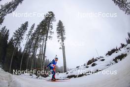 08.01.2023, Pokljuka, Slovenia (SLO): Fabien Claude (FRA) - IBU World Cup Biathlon, mixed relay, Pokljuka (SLO). www.nordicfocus.com. © Manzoni/NordicFocus. Every downloaded picture is fee-liable.