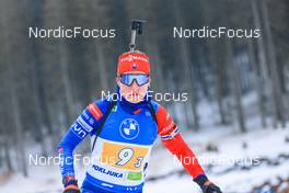 08.01.2023, Pokljuka, Slovenia (SLO): Paulina Batovska Fialkova (SVK) - IBU World Cup Biathlon, mixed relay, Pokljuka (SLO). www.nordicfocus.com. © Manzoni/NordicFocus. Every downloaded picture is fee-liable.