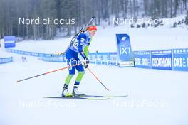 08.01.2023, Pokljuka, Slovenia (SLO): Anamarija Lampic (SLO) - IBU World Cup Biathlon, mixed relay, Pokljuka (SLO). www.nordicfocus.com. © Manzoni/NordicFocus. Every downloaded picture is fee-liable.