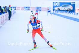 08.01.2023, Pokljuka, Slovenia (SLO): Emma Lunder (CAN) - IBU World Cup Biathlon, mixed relay, Pokljuka (SLO). www.nordicfocus.com. © Manzoni/NordicFocus. Every downloaded picture is fee-liable.