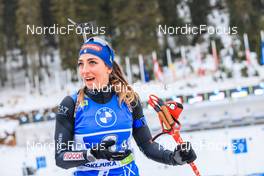 08.01.2023, Pokljuka, Slovenia (SLO): Lisa Vittozzi (ITA) - IBU World Cup Biathlon, mixed relay, Pokljuka (SLO). www.nordicfocus.com. © Manzoni/NordicFocus. Every downloaded picture is fee-liable.