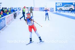 08.01.2023, Pokljuka, Slovenia (SLO): Ekaterina Avvakumova (KOR) - IBU World Cup Biathlon, mixed relay, Pokljuka (SLO). www.nordicfocus.com. © Manzoni/NordicFocus. Every downloaded picture is fee-liable.