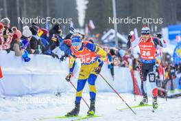07.01.2023, Pokljuka, Slovenia (SLO): Emil Nykvist (SWE) - IBU World Cup Biathlon, pursuit men, Pokljuka (SLO). www.nordicfocus.com. © Manzoni/NordicFocus. Every downloaded picture is fee-liable.