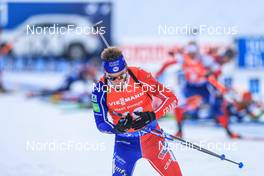 07.01.2023, Pokljuka, Slovenia (SLO): Antonin Guigonnat (FRA) - IBU World Cup Biathlon, pursuit men, Pokljuka (SLO). www.nordicfocus.com. © Manzoni/NordicFocus. Every downloaded picture is fee-liable.