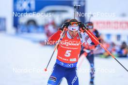 07.01.2023, Pokljuka, Slovenia (SLO): Michal Krcmar (CZE) - IBU World Cup Biathlon, pursuit men, Pokljuka (SLO). www.nordicfocus.com. © Manzoni/NordicFocus. Every downloaded picture is fee-liable.