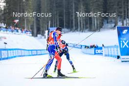 07.01.2023, Pokljuka, Slovenia (SLO): Quentin Fillon Maillet (FRA) - IBU World Cup Biathlon, pursuit men, Pokljuka (SLO). www.nordicfocus.com. © Manzoni/NordicFocus. Every downloaded picture is fee-liable.