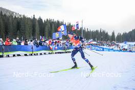 07.01.2023, Pokljuka, Slovenia (SLO): Tarjei Boe (NOR) - IBU World Cup Biathlon, pursuit men, Pokljuka (SLO). www.nordicfocus.com. © Manzoni/NordicFocus. Every downloaded picture is fee-liable.