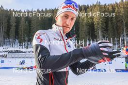 07.01.2023, Pokljuka, Slovenia (SLO): Felix Leitner (AUT) - IBU World Cup Biathlon, pursuit men, Pokljuka (SLO). www.nordicfocus.com. © Manzoni/NordicFocus. Every downloaded picture is fee-liable.
