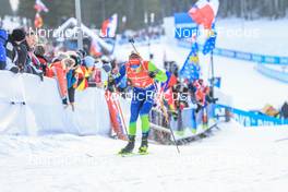 07.01.2023, Pokljuka, Slovenia (SLO): Alex Cisar (SLO) - IBU World Cup Biathlon, pursuit men, Pokljuka (SLO). www.nordicfocus.com. © Manzoni/NordicFocus. Every downloaded picture is fee-liable.