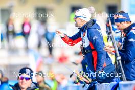 07.01.2023, Pokljuka, Slovenia (SLO): Siegfried Mazet (FRA) coach team Norway - IBU World Cup Biathlon, pursuit women, Pokljuka (SLO). www.nordicfocus.com. © Manzoni/NordicFocus. Every downloaded picture is fee-liable.