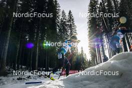 07.01.2023, Pokljuka, Slovenia (SLO): Federica Sanfilippo (ITA) - IBU World Cup Biathlon, pursuit women, Pokljuka (SLO). www.nordicfocus.com. © Manzoni/NordicFocus. Every downloaded picture is fee-liable.