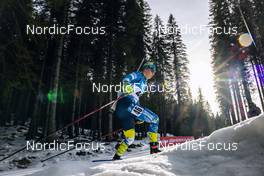 07.01.2023, Pokljuka, Slovenia (SLO): Daria Blashko (UKR) - IBU World Cup Biathlon, pursuit women, Pokljuka (SLO). www.nordicfocus.com. © Manzoni/NordicFocus. Every downloaded picture is fee-liable.