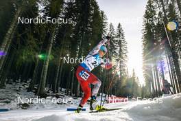 07.01.2023, Pokljuka, Slovenia (SLO): Dunja Zdouc (AUT) - IBU World Cup Biathlon, pursuit women, Pokljuka (SLO). www.nordicfocus.com. © Manzoni/NordicFocus. Every downloaded picture is fee-liable.