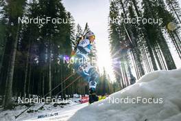 07.01.2023, Pokljuka, Slovenia (SLO): Nastassia Kinnunen (FIN) - IBU World Cup Biathlon, pursuit women, Pokljuka (SLO). www.nordicfocus.com. © Manzoni/NordicFocus. Every downloaded picture is fee-liable.