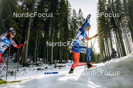 07.01.2023, Pokljuka, Slovenia (SLO): Anais Chevalier-Bouchet (FRA) - IBU World Cup Biathlon, pursuit women, Pokljuka (SLO). www.nordicfocus.com. © Manzoni/NordicFocus. Every downloaded picture is fee-liable.