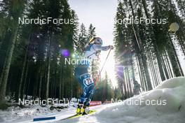 07.01.2023, Pokljuka, Slovenia (SLO): Suvi Minkkinen (FIN) - IBU World Cup Biathlon, pursuit women, Pokljuka (SLO). www.nordicfocus.com. © Manzoni/NordicFocus. Every downloaded picture is fee-liable.