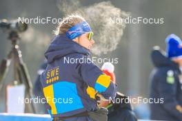 07.01.2023, Pokljuka, Slovenia (SLO): Elvira Oeberg (SWE) - IBU World Cup Biathlon, pursuit women, Pokljuka (SLO). www.nordicfocus.com. © Manzoni/NordicFocus. Every downloaded picture is fee-liable.
