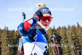 07.01.2023, Pokljuka, Slovenia (SLO): Ragnhild Femsteinevik (NOR) - IBU World Cup Biathlon, pursuit women, Pokljuka (SLO). www.nordicfocus.com. © Manzoni/NordicFocus. Every downloaded picture is fee-liable.