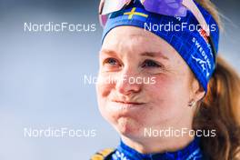 07.01.2023, Pokljuka, Slovenia (SLO): Mona Brorsson (SWE) - IBU World Cup Biathlon, pursuit women, Pokljuka (SLO). www.nordicfocus.com. © Manzoni/NordicFocus. Every downloaded picture is fee-liable.