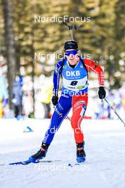 07.01.2023, Pokljuka, Slovenia (SLO): Sophie Chauveau (FRA) - IBU World Cup Biathlon, pursuit women, Pokljuka (SLO). www.nordicfocus.com. © Manzoni/NordicFocus. Every downloaded picture is fee-liable.