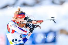 07.01.2023, Pokljuka, Slovenia (SLO): Ekaterina Avvakumova (KOR) - IBU World Cup Biathlon, pursuit women, Pokljuka (SLO). www.nordicfocus.com. © Manzoni/NordicFocus. Every downloaded picture is fee-liable.