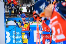 08.01.2023, Pokljuka, Slovenia (SLO): Sebastian Samuelsson (SWE) - IBU World Cup Biathlon, single mixed relay, Pokljuka (SLO). www.nordicfocus.com. © Manzoni/NordicFocus. Every downloaded picture is fee-liable.