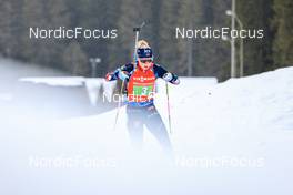 08.01.2023, Pokljuka, Slovenia (SLO): Ingrid Landmark Tandrevold (NOR) - IBU World Cup Biathlon, single mixed relay, Pokljuka (SLO). www.nordicfocus.com. © Manzoni/NordicFocus. Every downloaded picture is fee-liable.