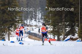 08.01.2023, Pokljuka, Slovenia (SLO): Fuyuko Tachizaki (JPN) - IBU World Cup Biathlon, single mixed relay, Pokljuka (SLO). www.nordicfocus.com. © Manzoni/NordicFocus. Every downloaded picture is fee-liable.